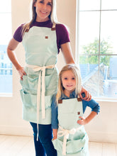 Load image into Gallery viewer, Araucana- Light Blue/Teal Apron