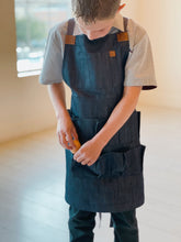 Load image into Gallery viewer, Jersey Giant- Dark Denim Apron