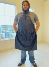 Load image into Gallery viewer, Jersey Giant- Dark Denim Apron