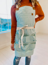 Load image into Gallery viewer, Araucana- Light Blue/Teal Apron